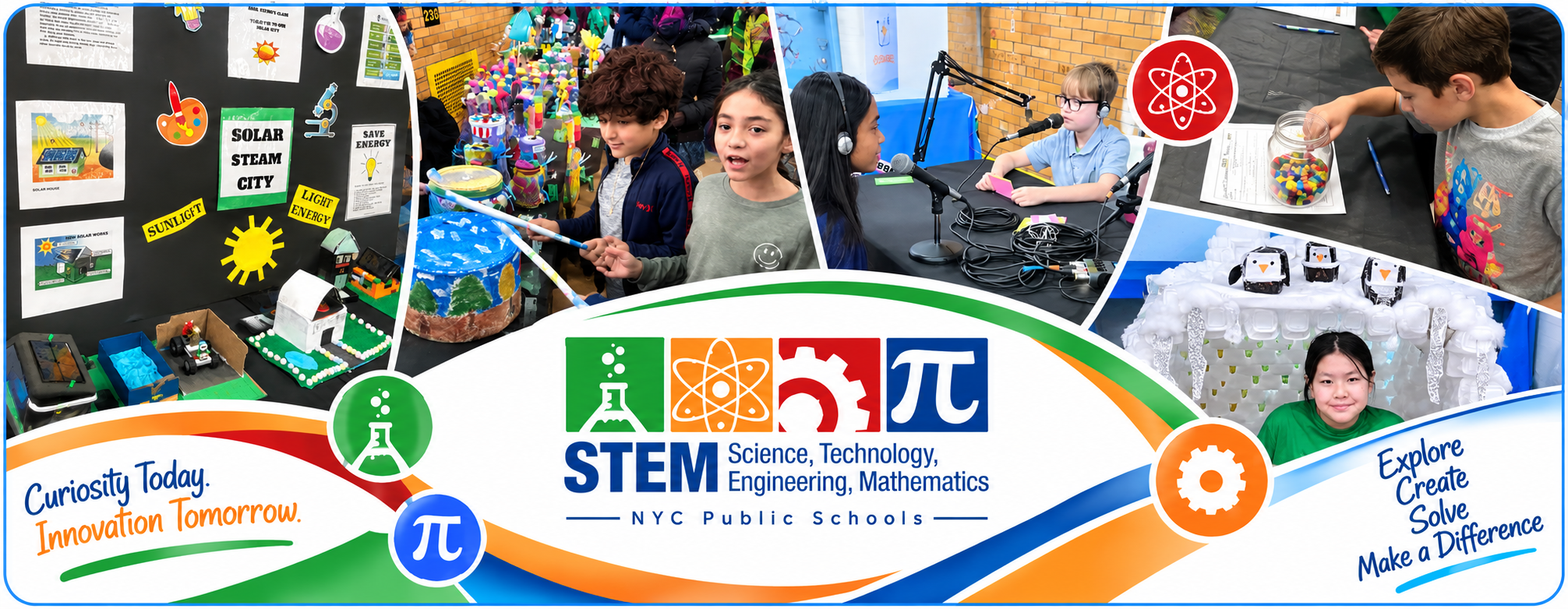 District 27 STEM banner